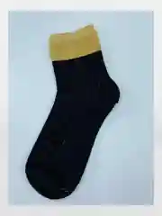 Желтый носки удлиненные блестящие
