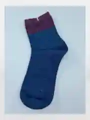 Фиолетовый носки удлиненные блестящие