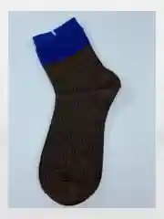 Синий носки удлиненные блестящие