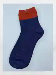 Красный носки удлиненные блестящие