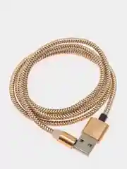 Золотой магнитный USB зарядный кабель для Android,Apple iPhone,Tyre-C