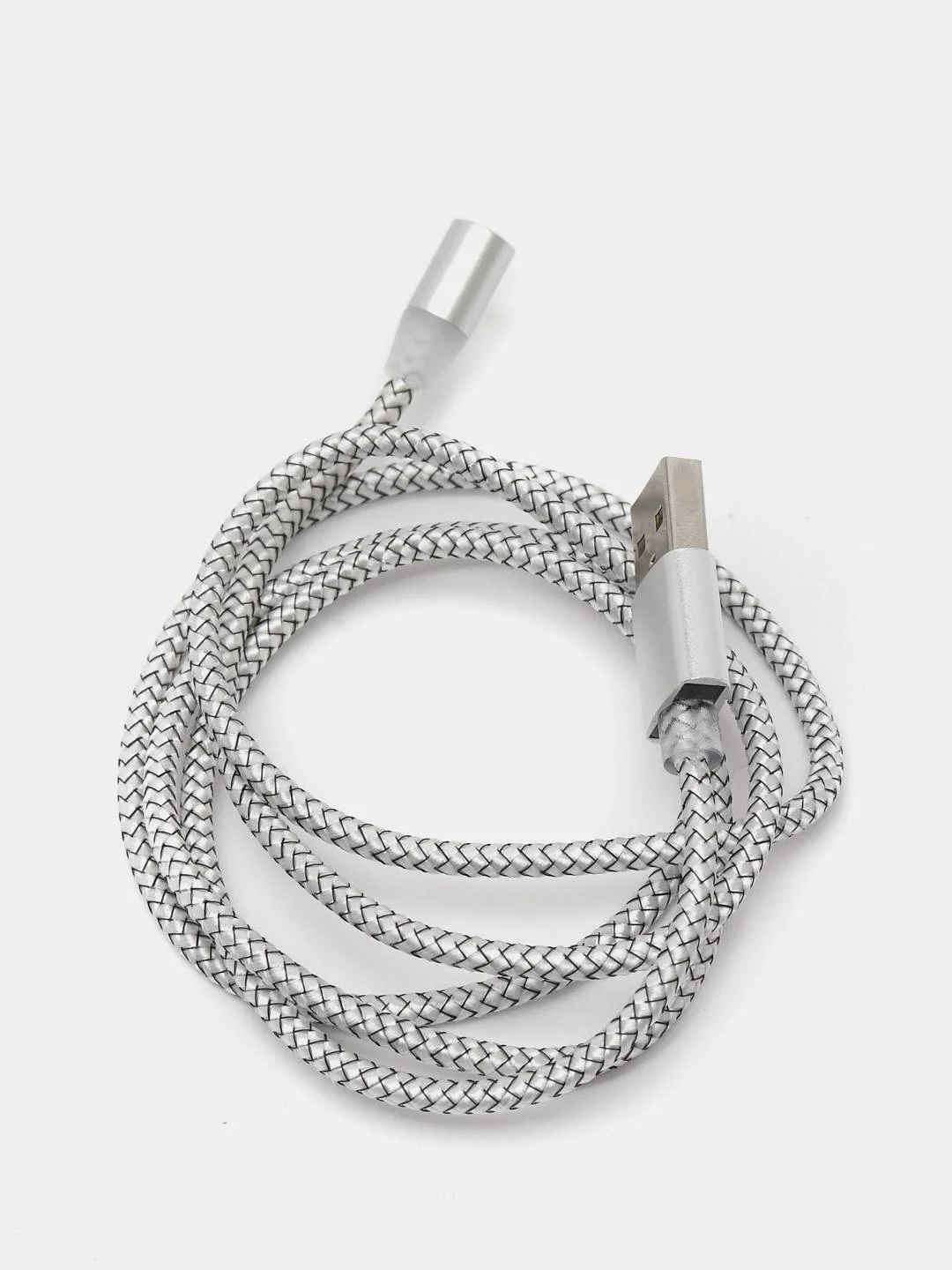 Серый магнитный USB зарядный кабель для Android,Apple iPhone,Tyre-C