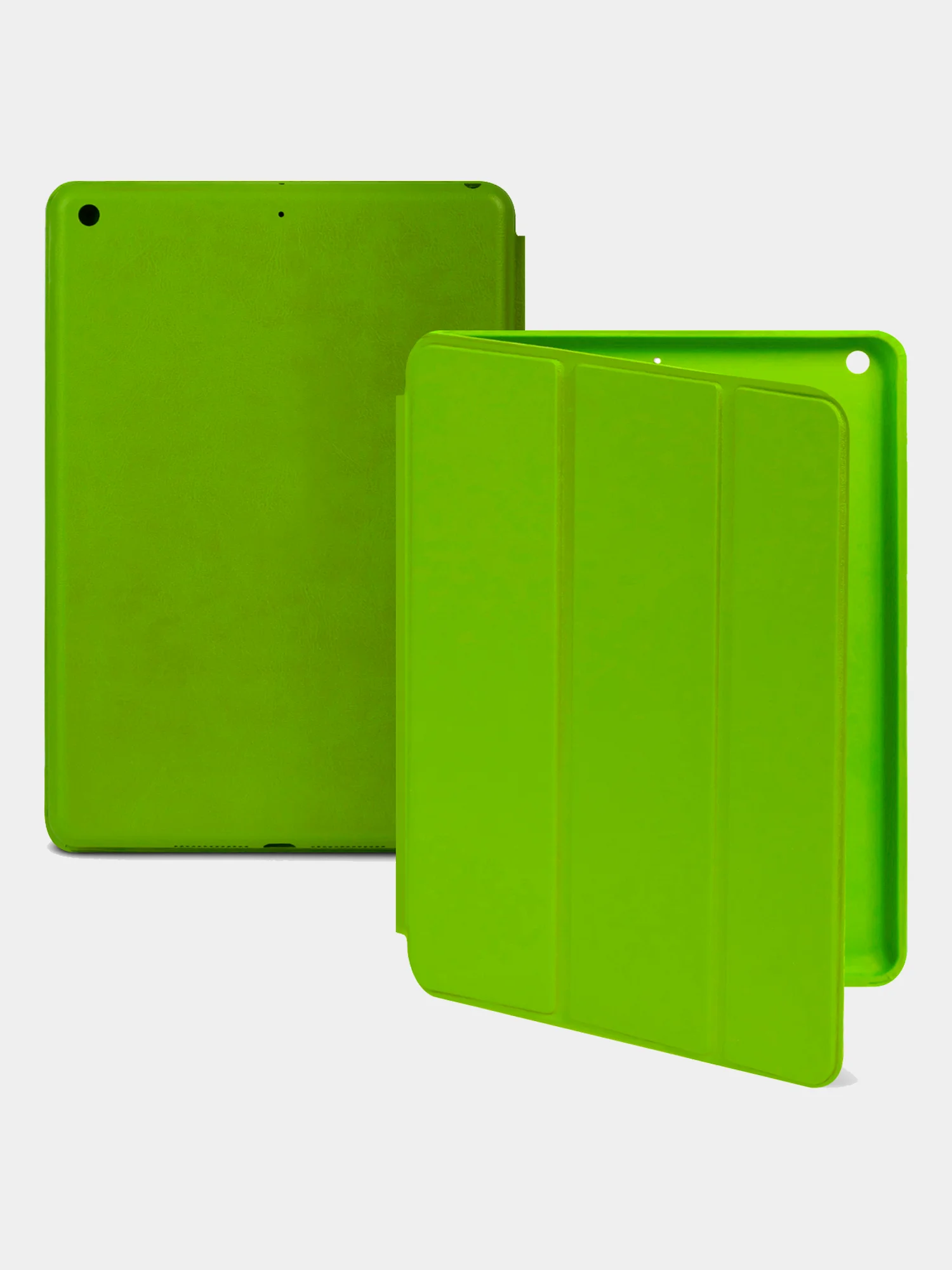 Лайм стильный чехол со шторкой для iPad