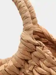 Соломенная сумка Дива крупной вязки
