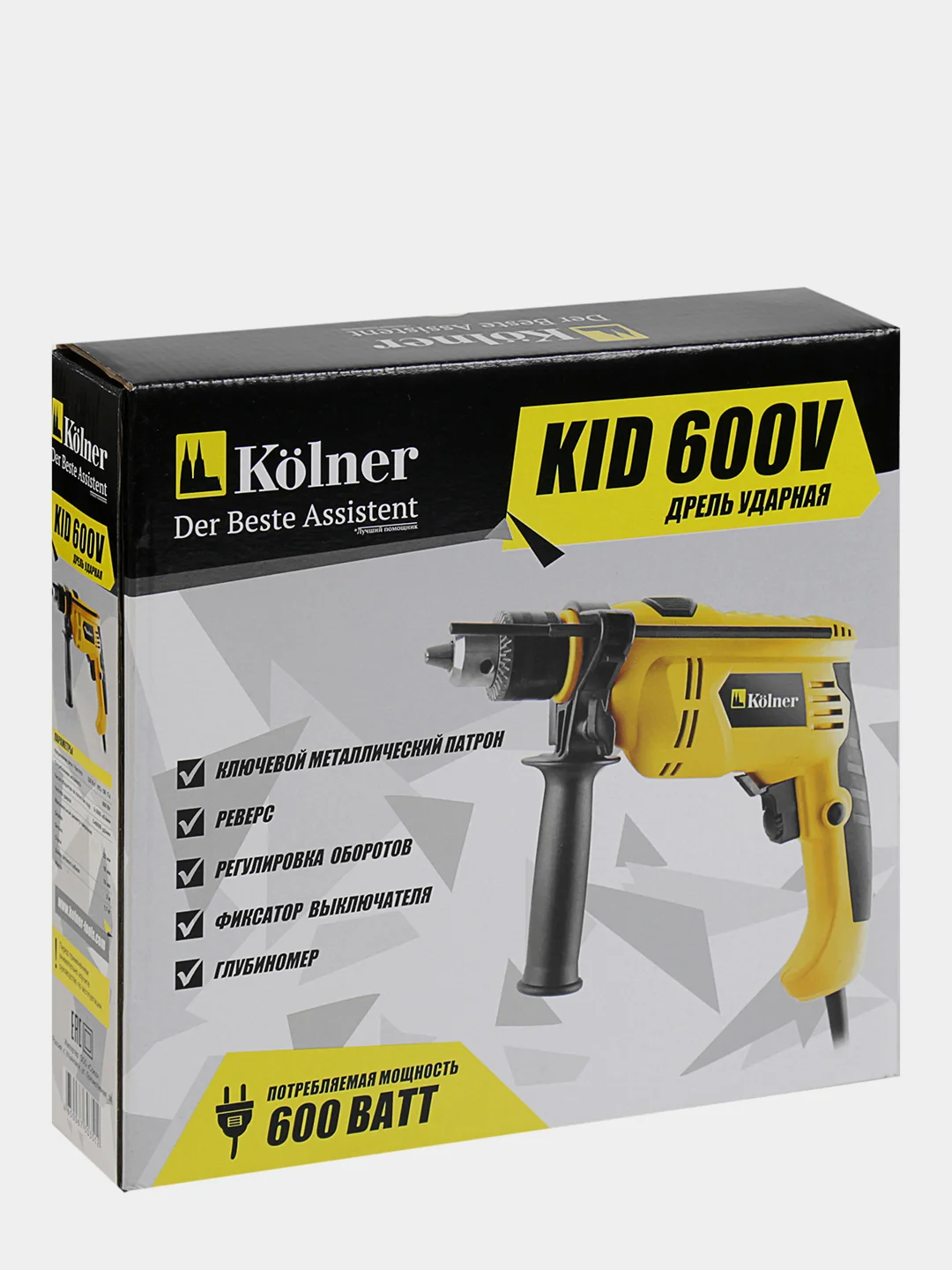 Kolner KID 600V Дрель ударная 600 Вт