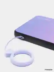 Бирюзовый чехол градиент Samsung A72