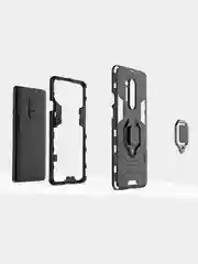 Противоударный чехол OnePlus 8 Nord, с кольцом держателем
