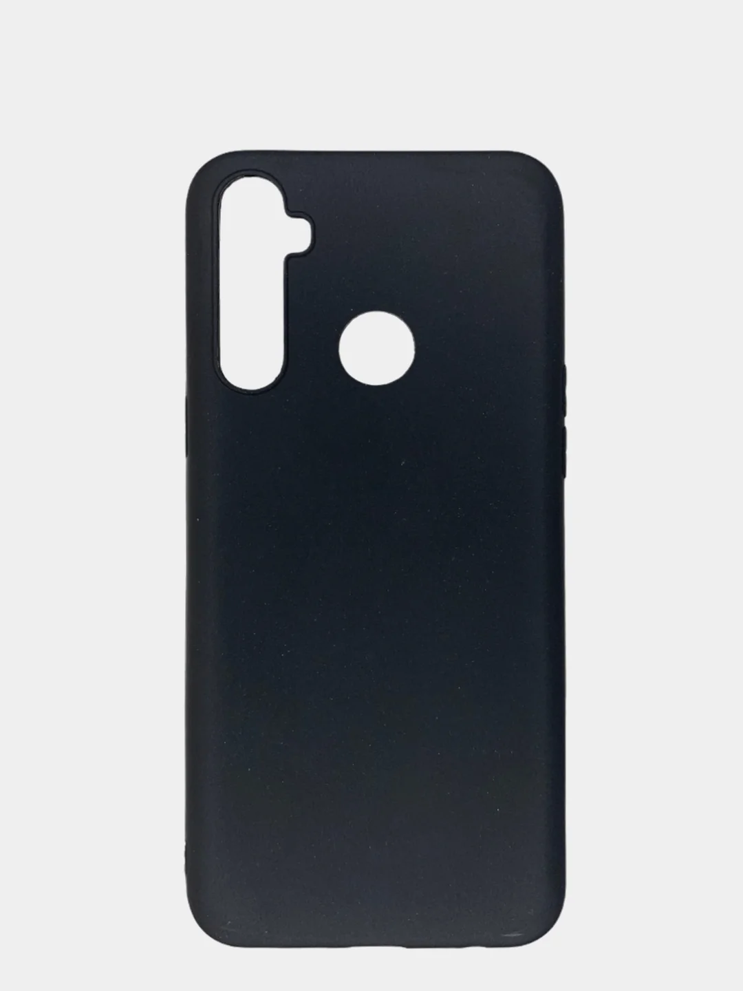 Черный чехол Realme C3 / 5 / 6i Реалми С3 / 6ай силиконовый цветной матовый