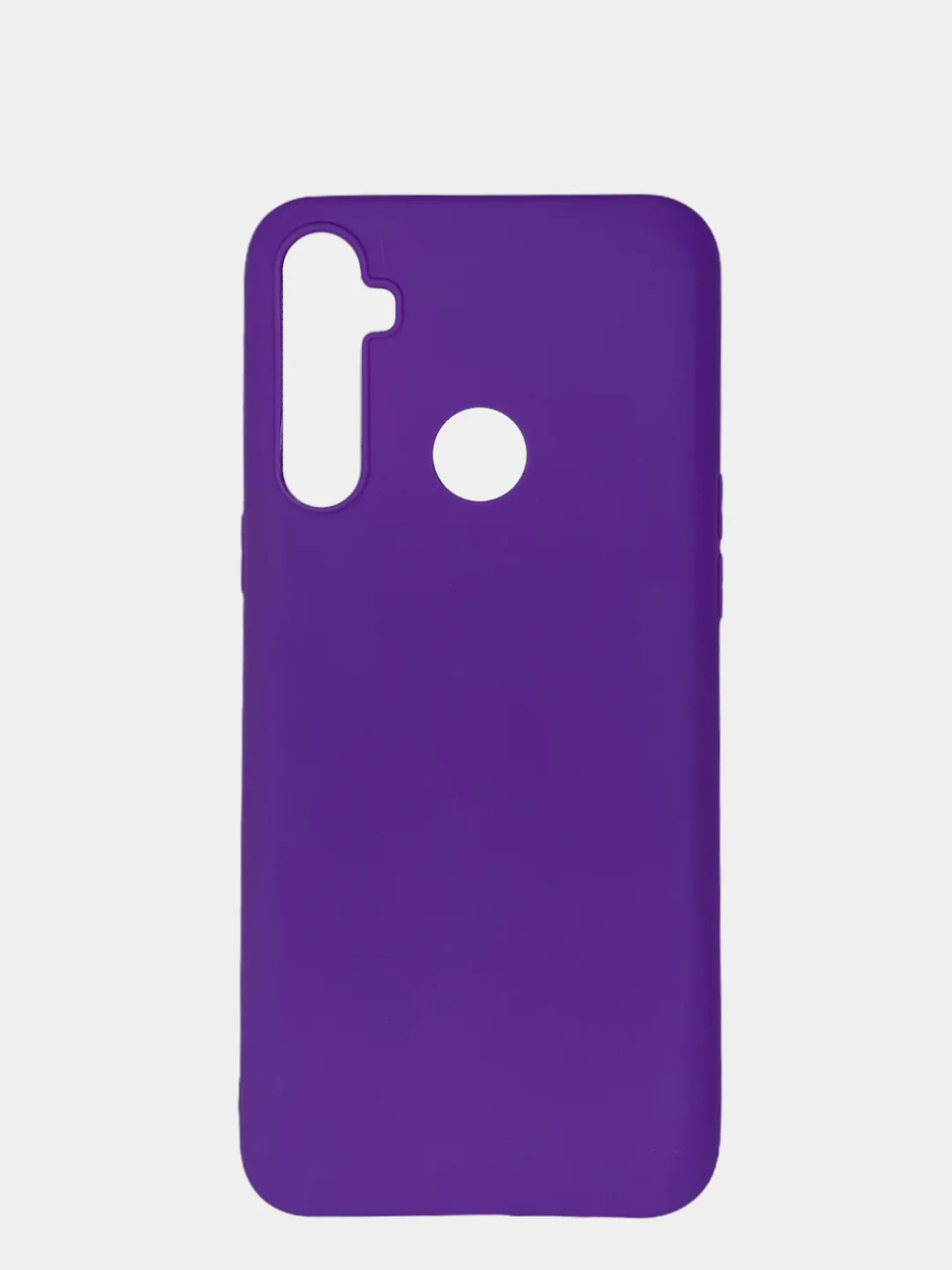Лавандовый чехол Realme C3 / 5 / 6i Реалми С3 / 6ай силиконовый цветной матовый