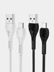 Кабель зарядный HOCO X37, быстрая зарядка QC3.0, Micro-USB, до 2.4 А, 1 м