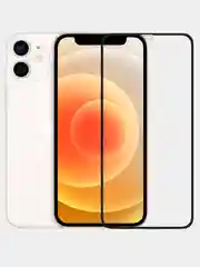 Защитное стекло 9D для iPhone 12 Mini. Полное покрытие