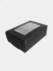 Белый коробка крафт подарочная с окном 5 шт