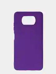 Лавандовый чехол Xiaomi Poco X3 (NFC) / X3 Pro, силиконовый, цветной, матовый