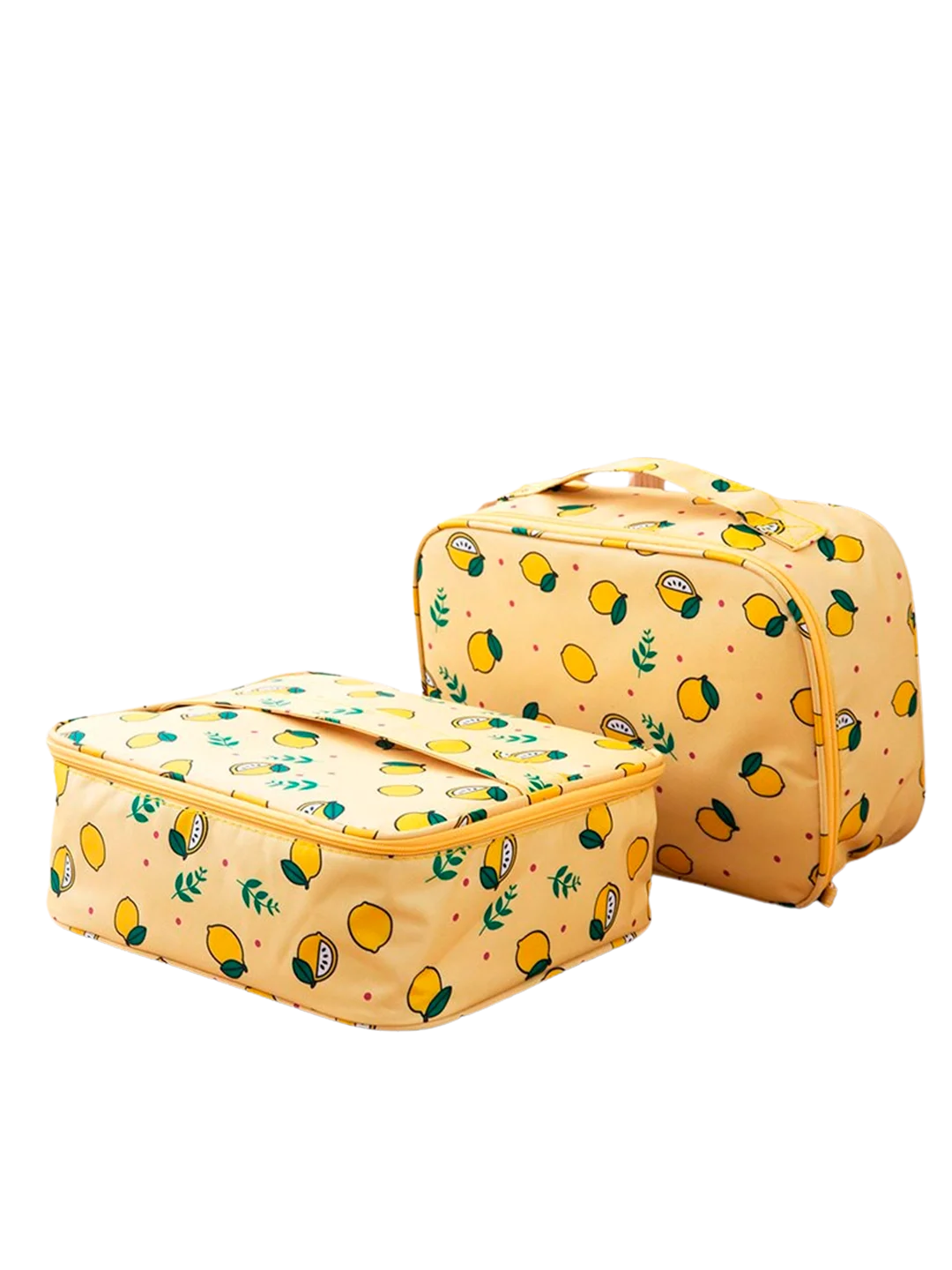 Желтый дорожная сумка, косметичка, органайзер