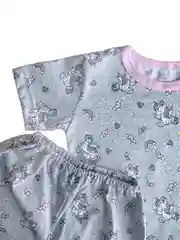 Пижама для девочки с шортами Единороги  / домашний костюм для девочки 100% хлопок