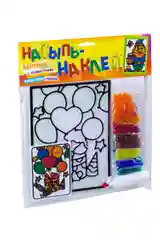 Набор для творчества "Насыпь-наклей", фабрика игрушек ЭРА