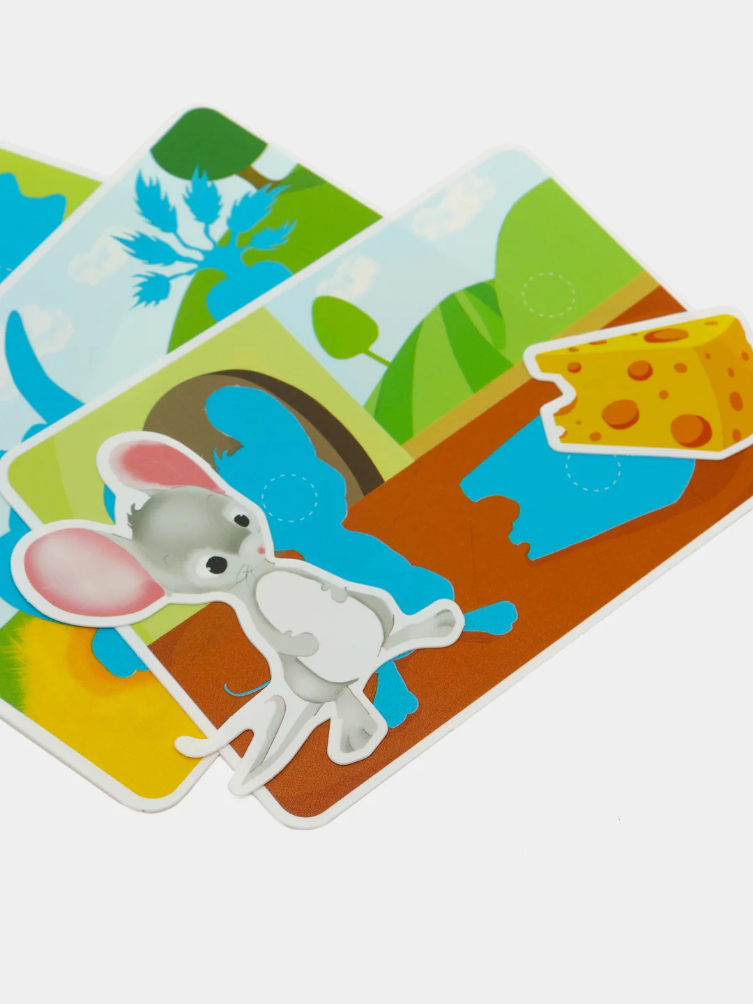 Настольная развивающая игра на липучках "Веселая Ферма" Picnmix, игры детям, пазлы для детей