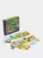Настольная развивающая игра на липучках "Веселая Ферма" Picnmix, игры детям, пазлы для детей