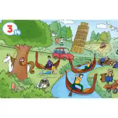 Обучающий виммельбух От 1 до 10