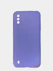 Лавандовый чехол Samsung Galaxy A01 / M01, Галакси А01 / М01 чехол силиконовый рифленый