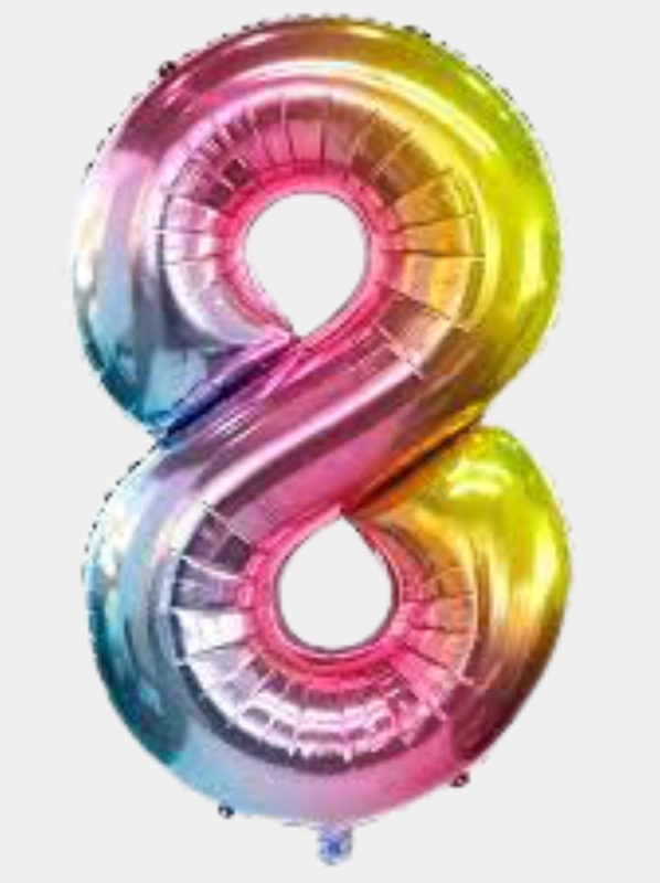 Шар цифра "8"