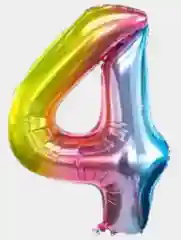 Шар цифра "4"