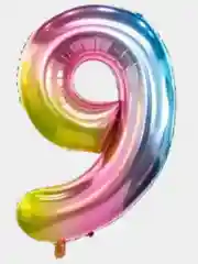 Шар цифра "9"