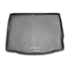 Коврик в багажник FORD Focus 3, 04/2011-2015, хб. (полиуретан) / Форд Фокус