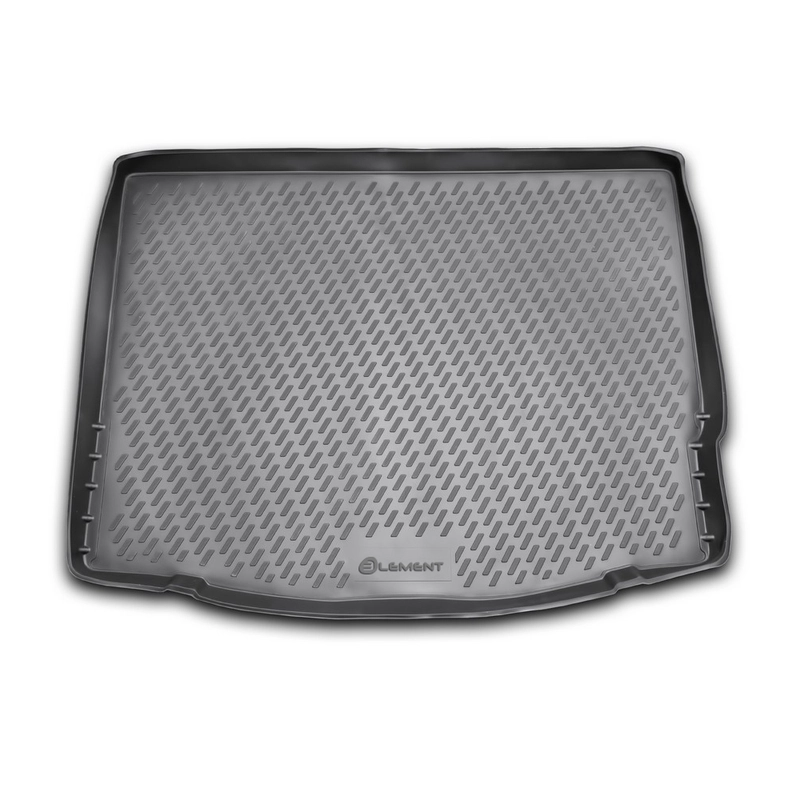 Коврик в багажник FORD Focus 3, 04/2011-2015, хб. (полиуретан) / Форд Фокус