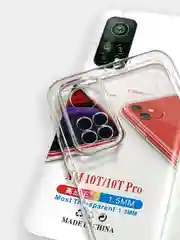 Прозрачный чехол для Xiaomi Mi 10T, Pro, Lite, силикон