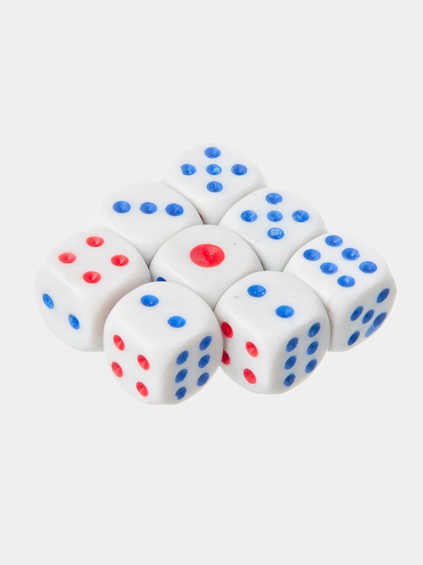 Кубики-кости игральные 8 штук