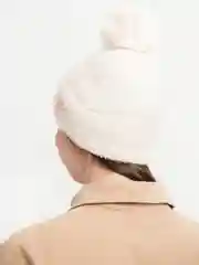 Белый шапка с помпоном, 5 цветов