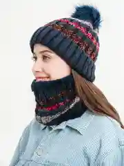 Шапка с помпоном, 4 цвета
