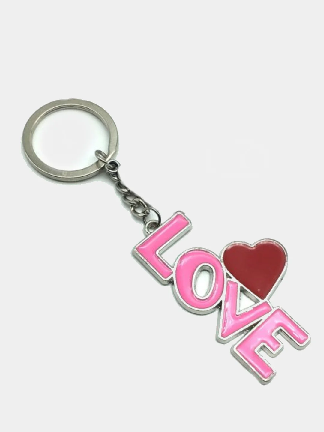 Бирюзовый брелок LOVE