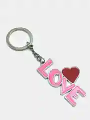 Бирюзовый брелок LOVE