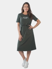 Платье женское STAY close КЛП1470П2 хаки