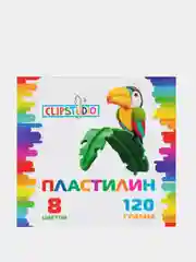 Пластилин 8 цветов 120 грамм