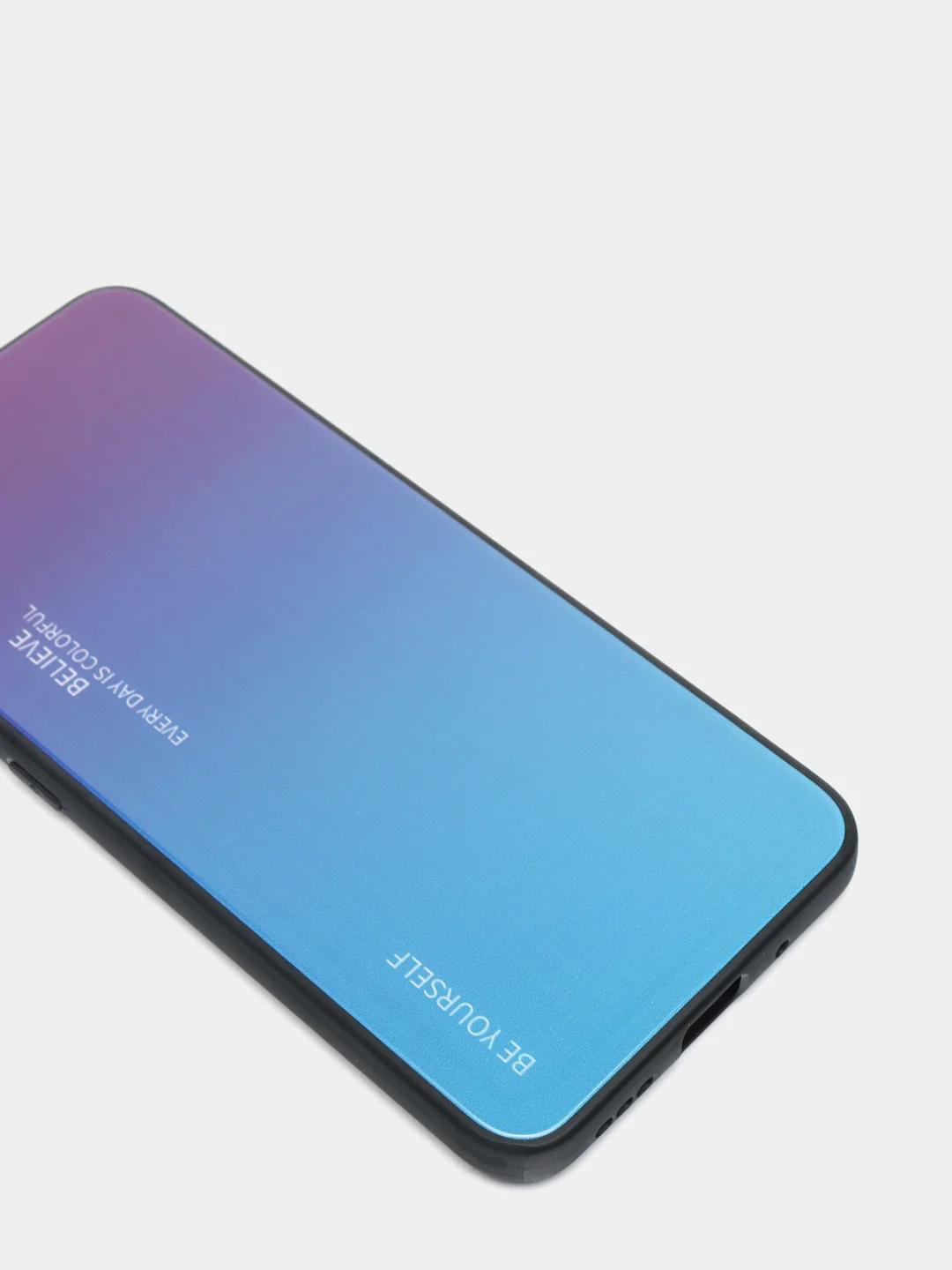 Пурпурный чехол градиент Samsung Galaxy J8 2018