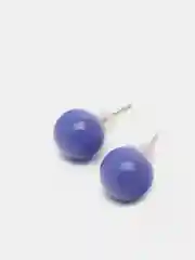 Пурпурный серьги цветные