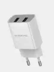 Зарядное устройство Borofone BA53A, 2 x USB, 1 m, Micro-USB / Type-C