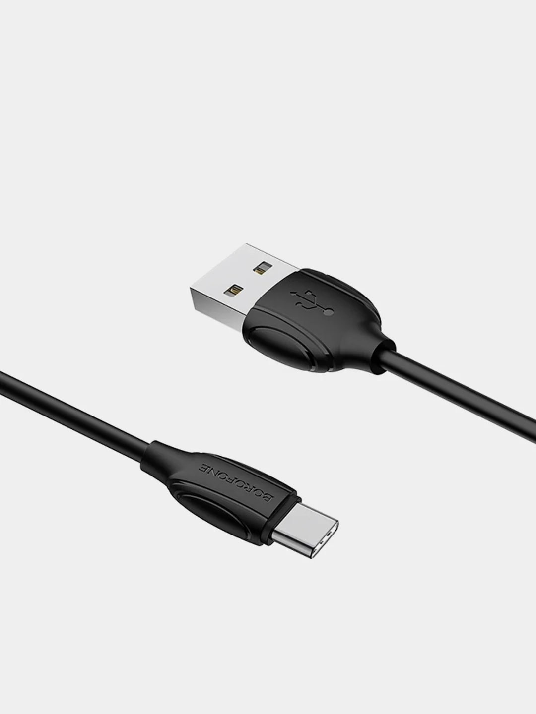 Белый кабель зарядный Borofone BX19 Type-C, для Android