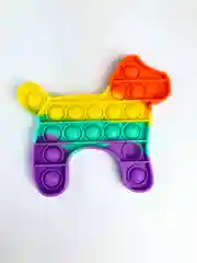 Игра Антистресс POP IT (попит) Вечная Пупырка радужный цвет Ананас Цветок Собака и др.