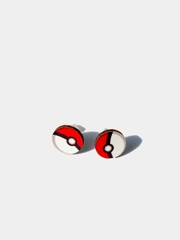 Серьги-пусеты "Pokeball" покемоны