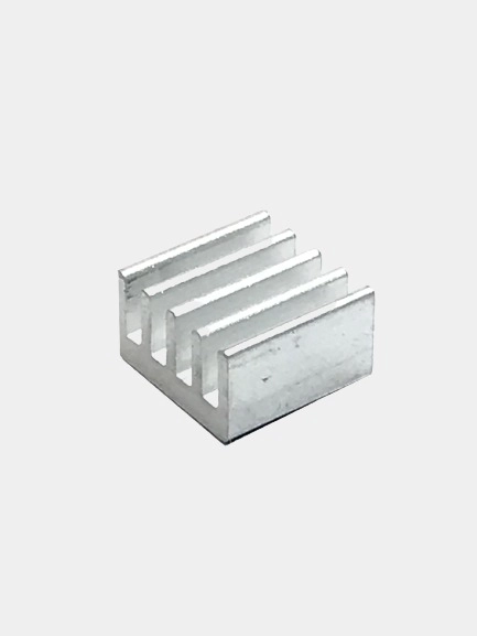 5 штук Радиатор 8.8x8.8x5.1мм с теплопроводящей клейкой лентой