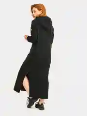 Платье худи с капюшоном,длинное,теплое,LILIANS