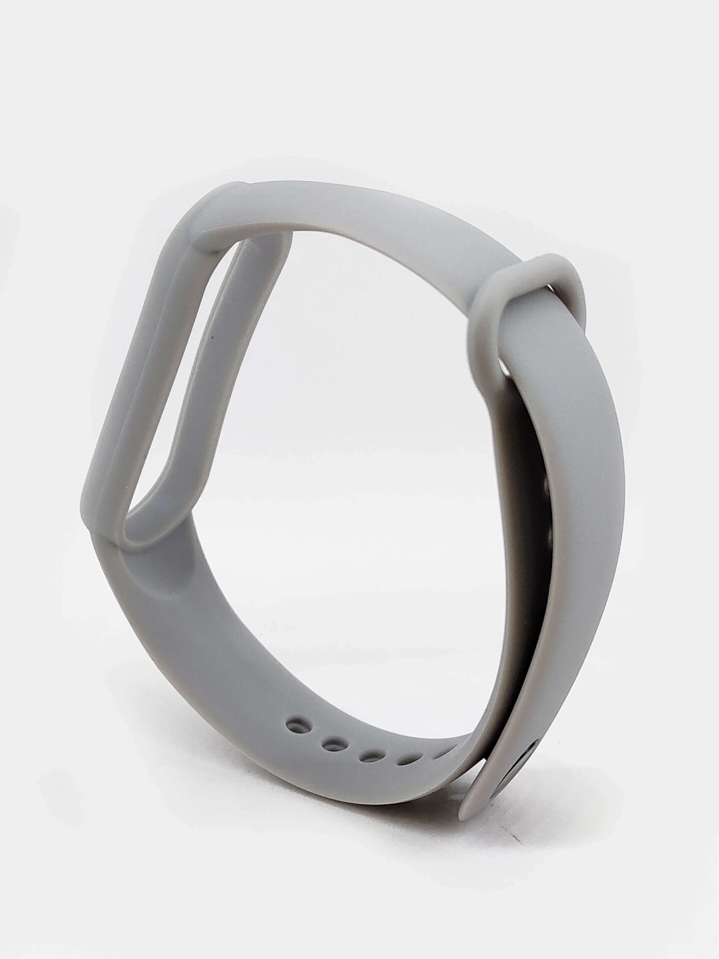 Серый силиконовый ремешок Xiaomi Mi Band 5 / Band 6