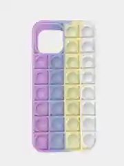 Лавандовый защитный чехол на IPhone 12 Поп-ит (Pop it)