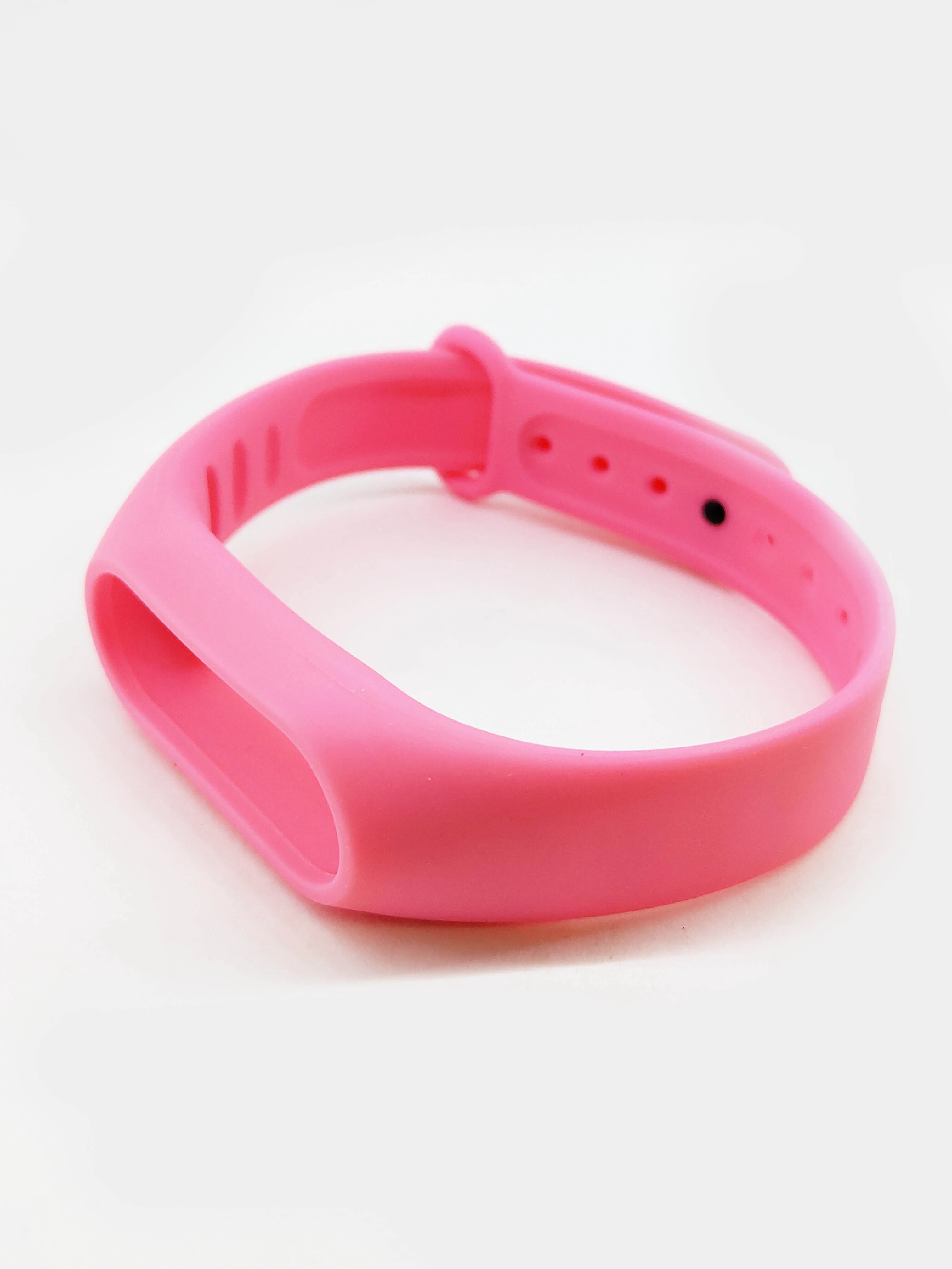Розовый силиконовый ремешок Xiaomi Mi Band 2