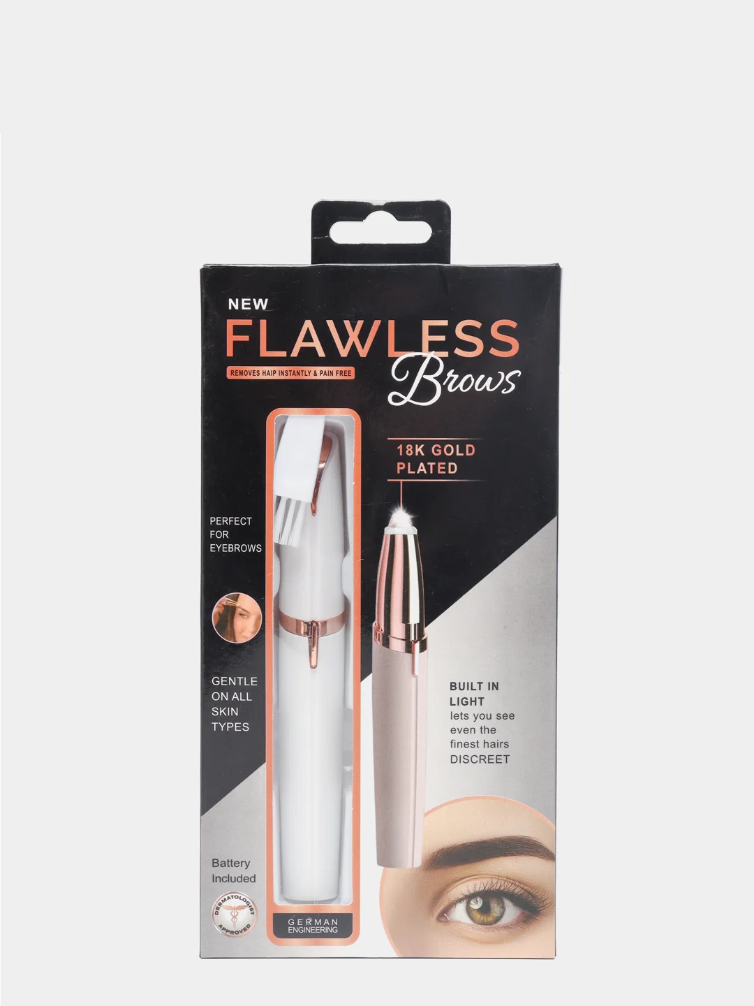Эпилятор для бровей Flawless Brows, триммер