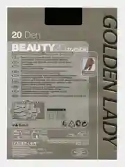 Колготки с невидимой утяжкой без шортиков, Golden Lady Beauty invisible 20 ден